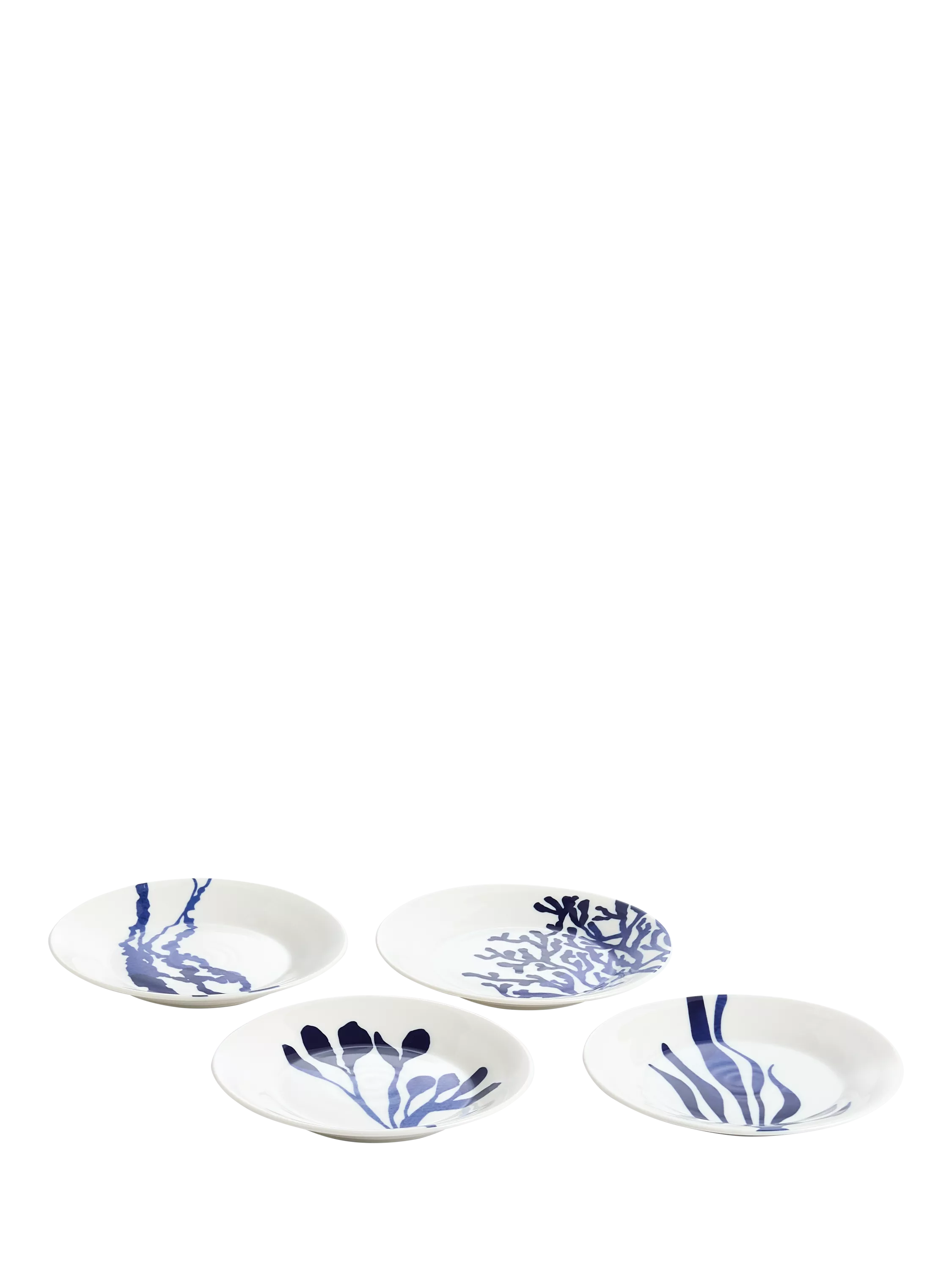 Royal Doulton side plate set blue 16cm, UK version