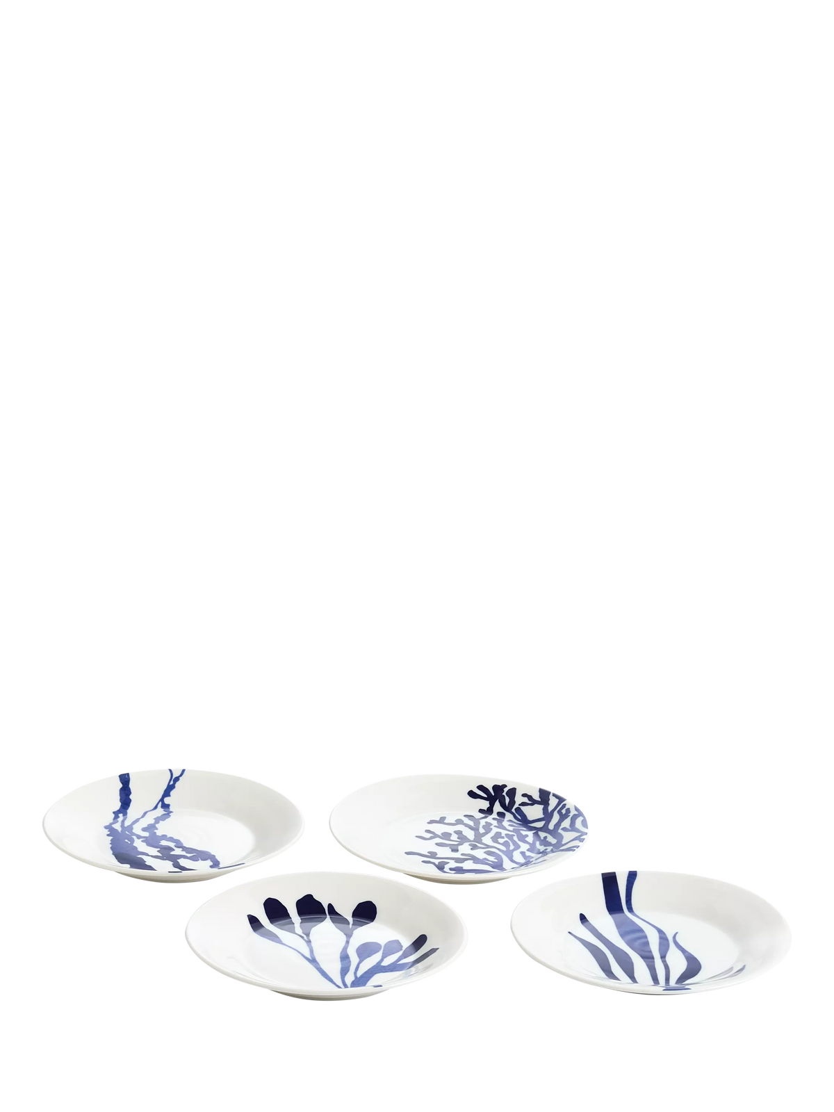 Royal Doulton side plate set blue 16cm, UK version