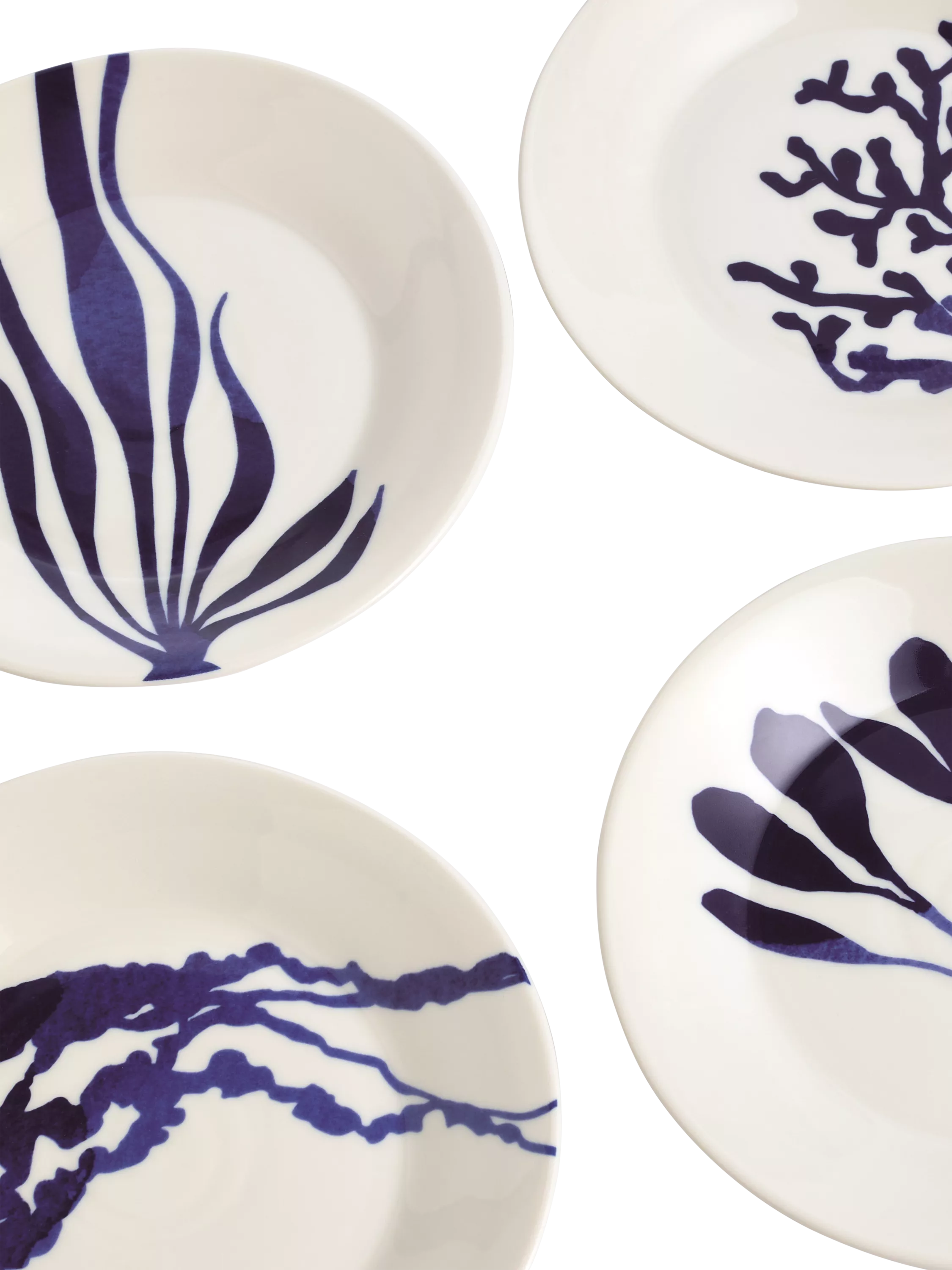 Royal Doulton side plate set blue 16cm, UK version