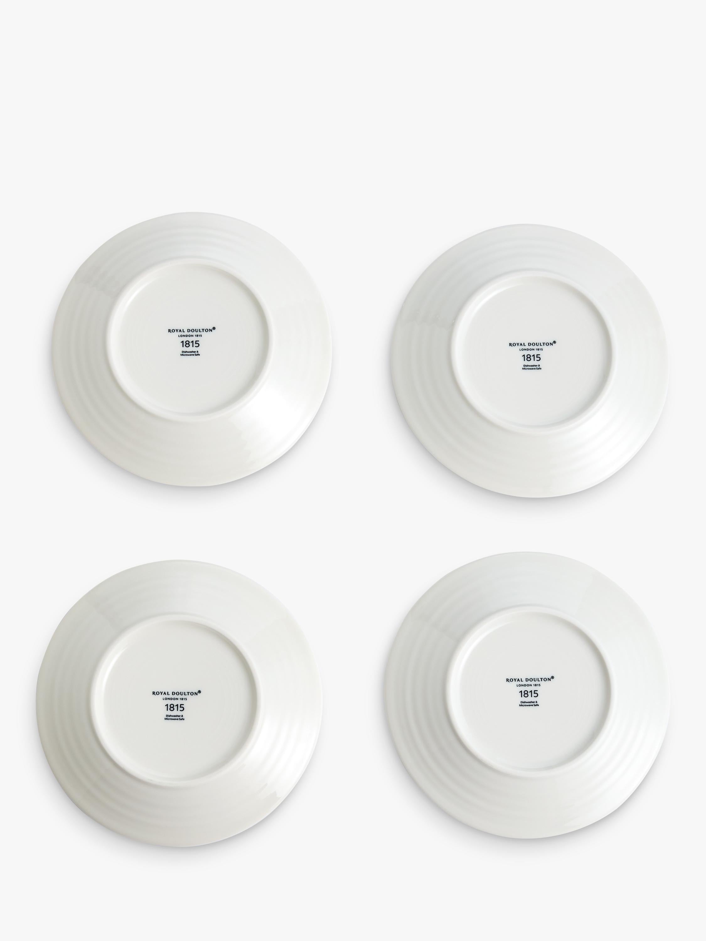 Royal Doulton side plate set blue 16cm, UK version