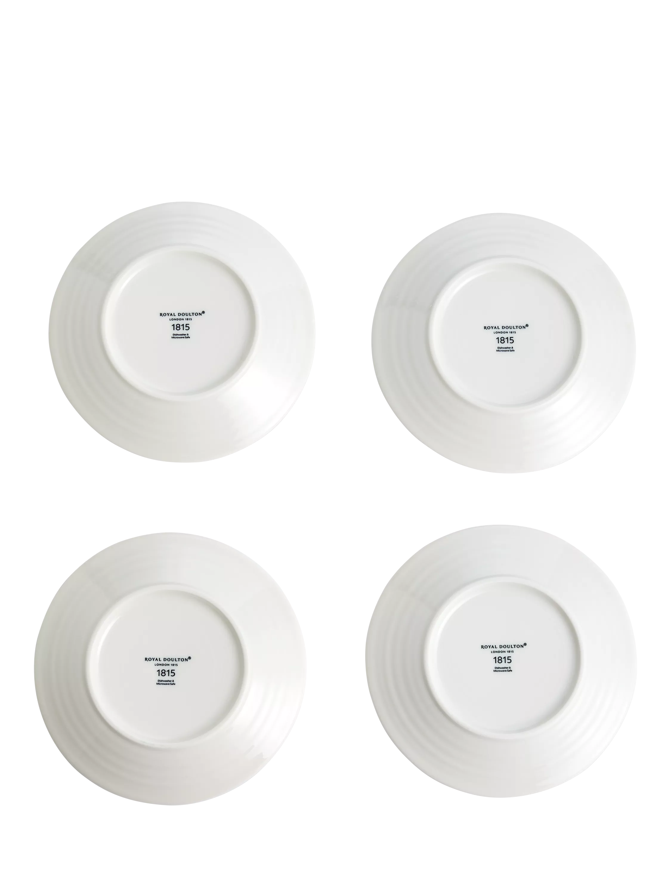 Royal Doulton side plate set blue 16cm, UK version