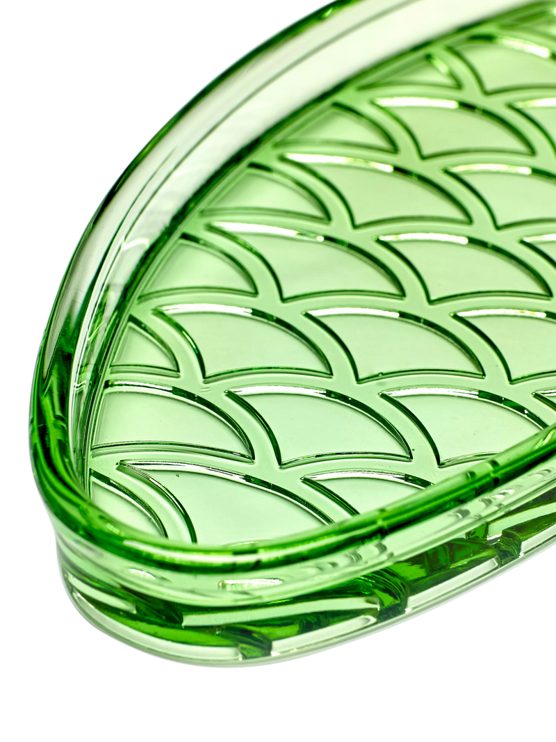 Serax glass serving dish set of 2 23cm, imported from the UK
