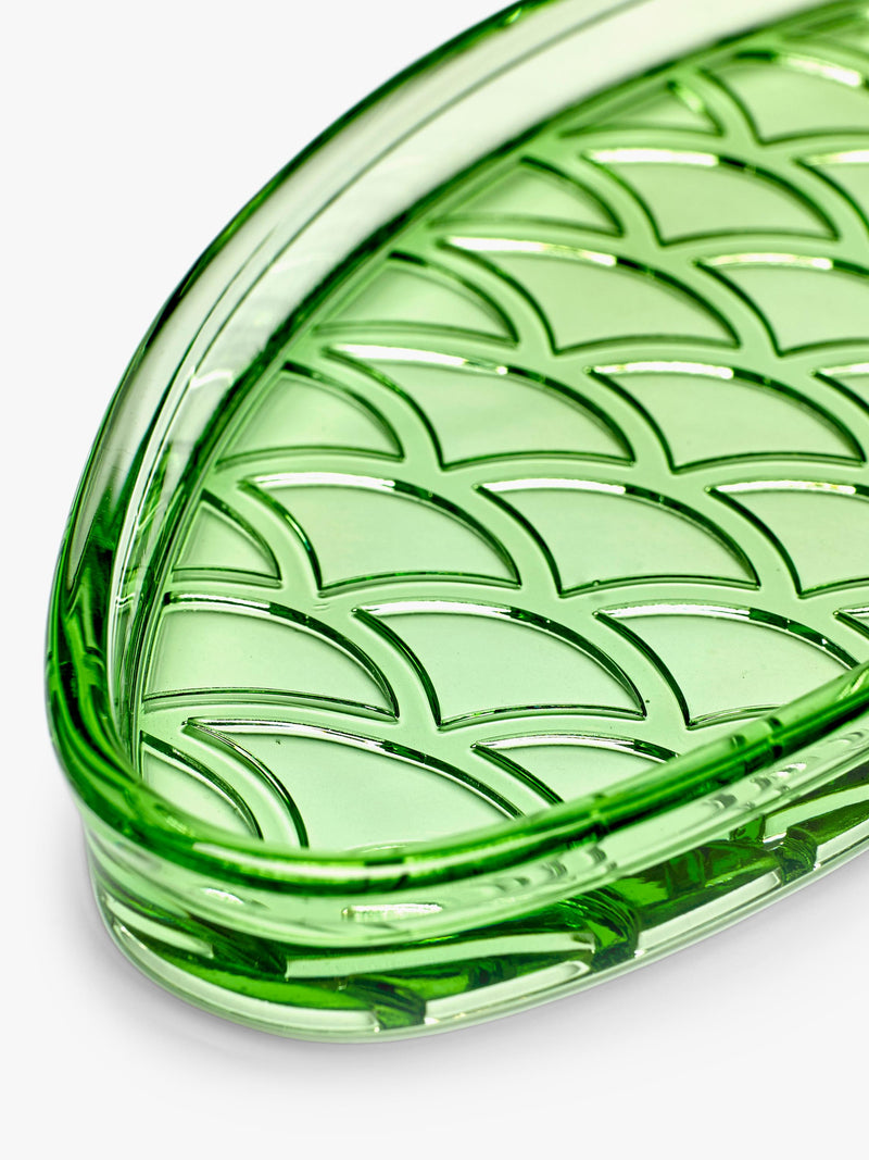 Serax glass serving dish set of 2 23cm, imported from the UK