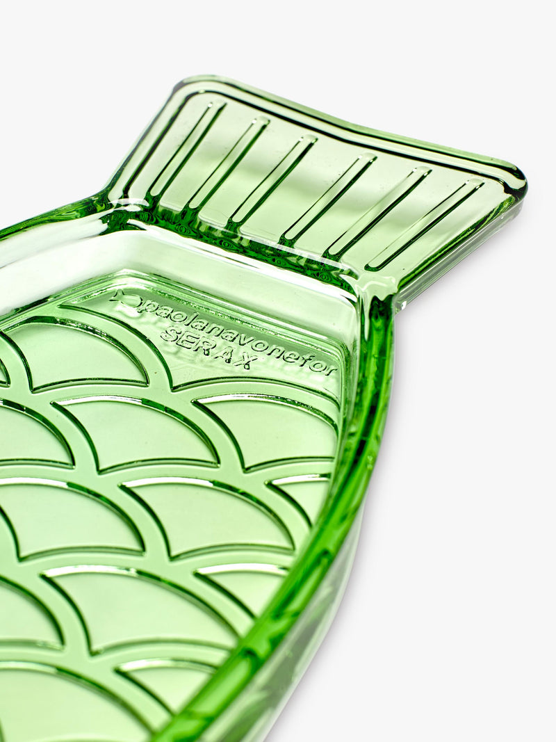 Serax glass serving dish set of 2 23cm, imported from the UK