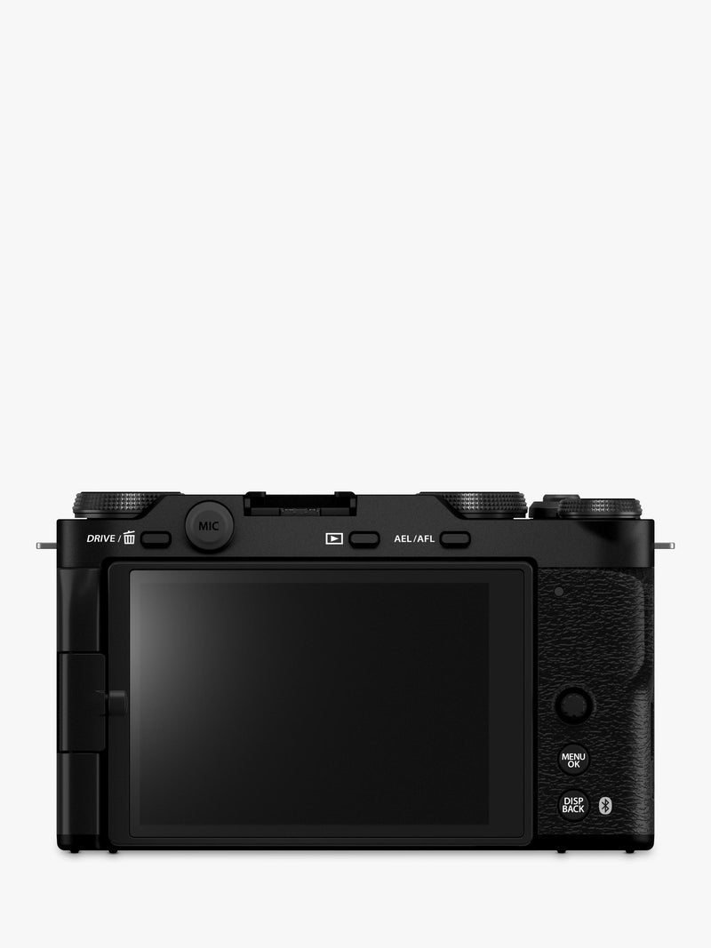 كاميرا Fujifilm X-M5 سوداء بدون مرآة مع عدسة 15-45 مم، مستوردة من المملكة المتحدة