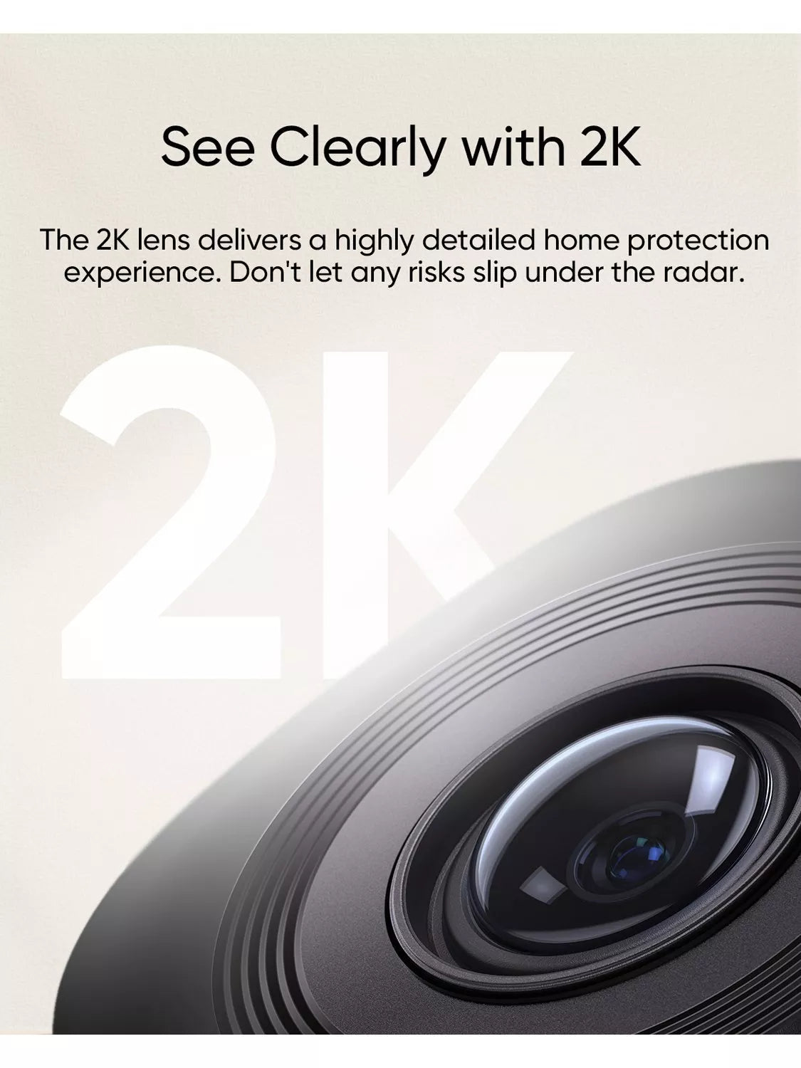 eufy C220 2K pan tilt indoor security camera - British product