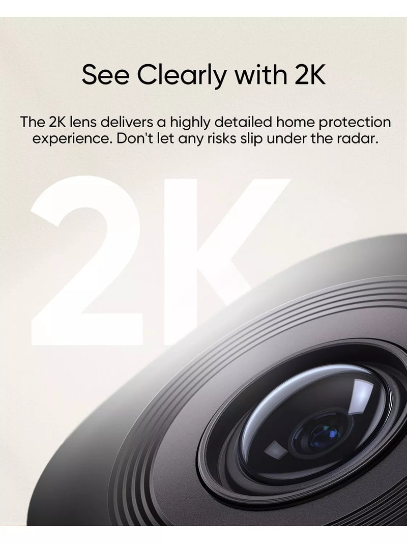 eufy C220 2K pan tilt indoor security camera - British product