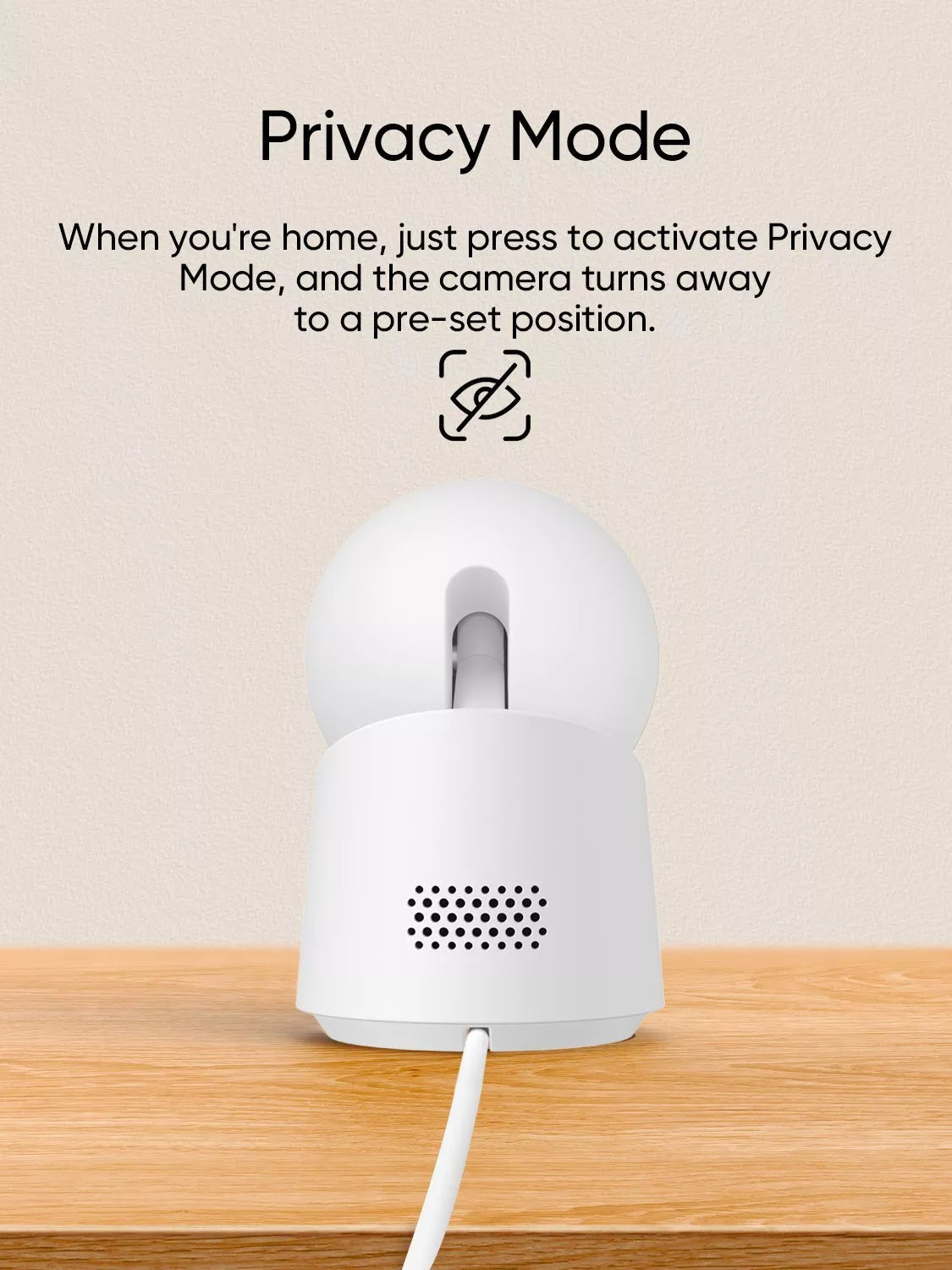 eufy C220 2K pan tilt indoor security camera - British product