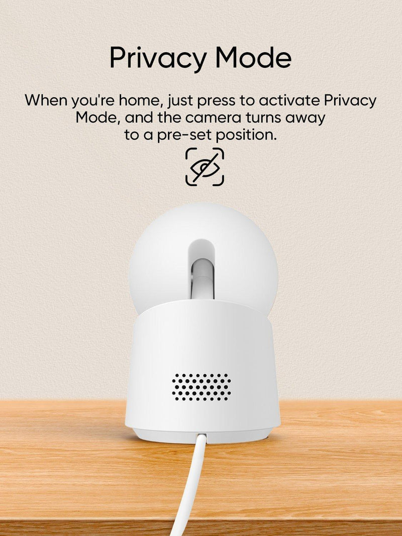 eufy C220 2K pan tilt indoor security camera - British product