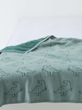 John Lewis dinosaur knit blanket 80x100cm (British brand)