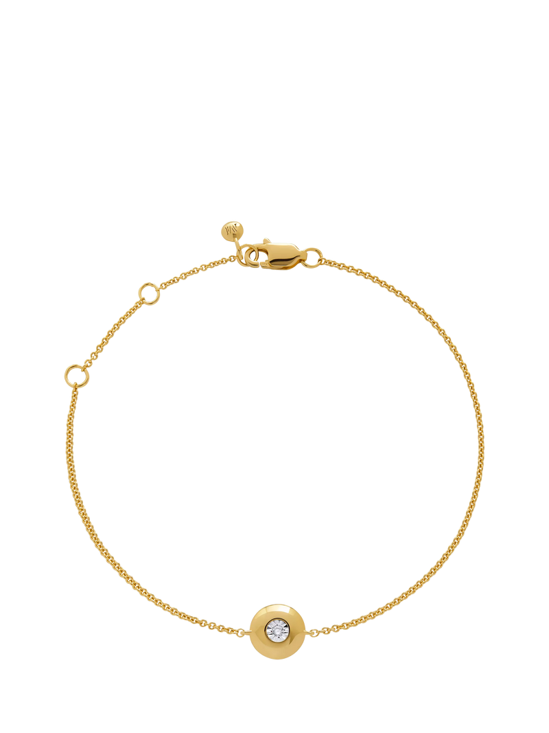 Monica Vinader Birthstone Gem Chain Bracelet