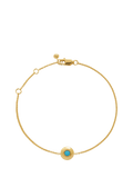 Monica Vinader Birthstone Gem Chain Bracelet