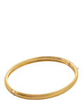 Monica Vinader Heirloom bangle in 18k gold vermeil (British brand)