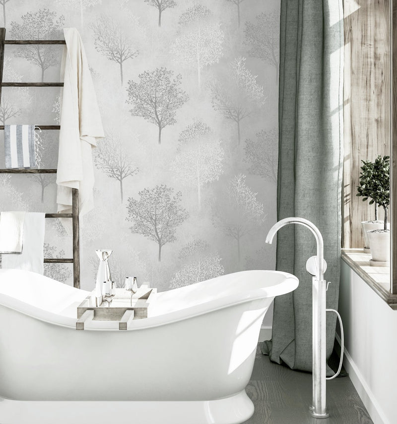 Monochrome glitter wallpaper roll 53cm x 1005m - British product