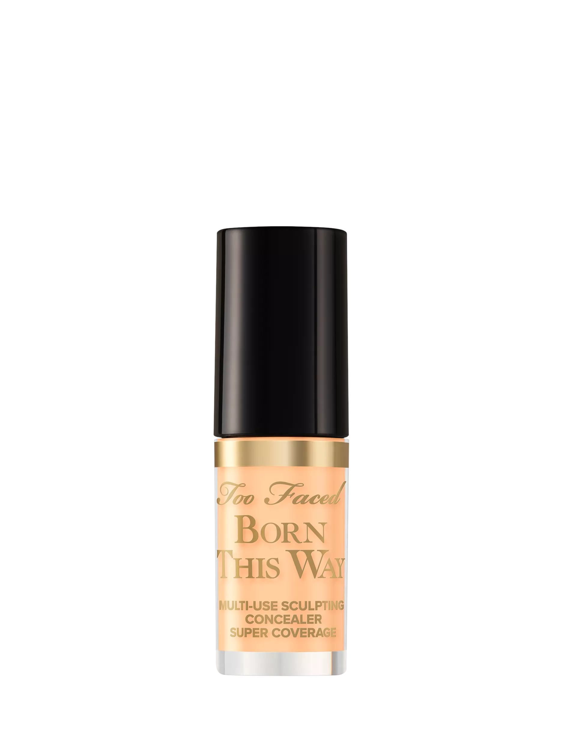 Too Faced Born This Way Super Coverage Multi-Use Sculpting Concealer Travel Size, Cream Puff