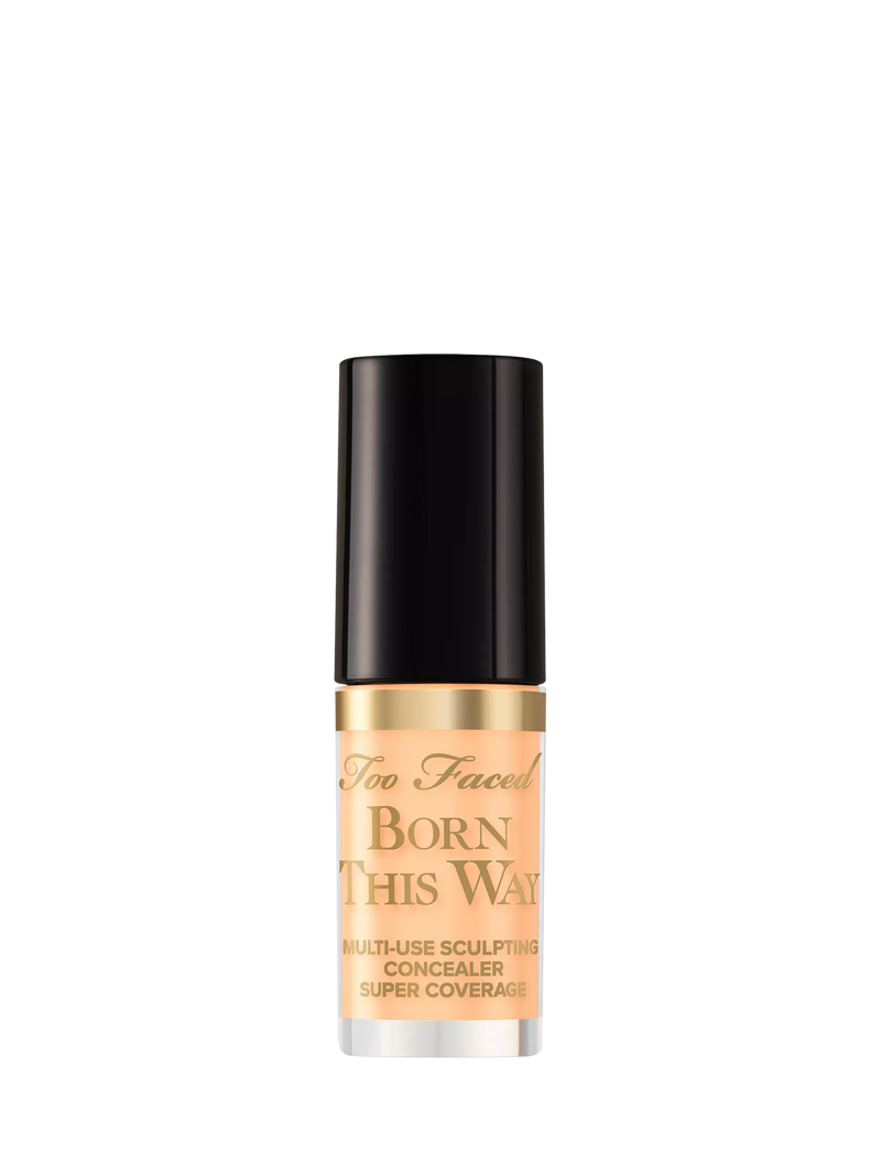 Too Faced Born This Way Super Coverage Multi-Use Sculpting Concealer Travel Size, Cream Puff