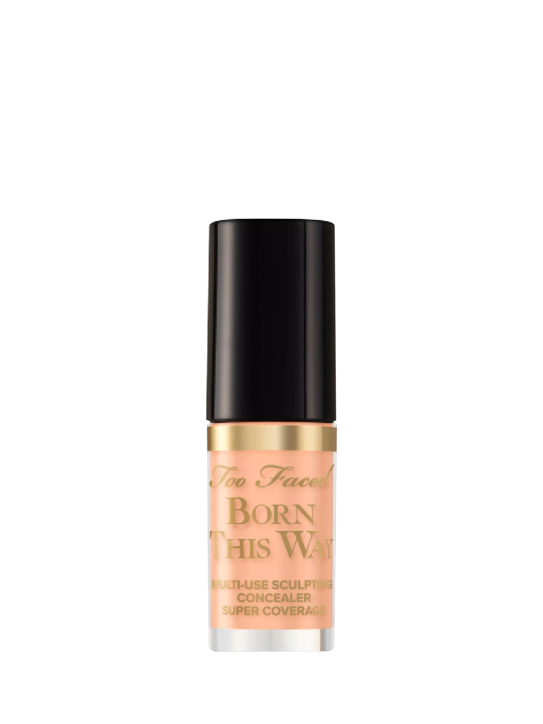 Too Faced Born This Way Super Coverage Multi-Use Sculpting Concealer Travel Size, Golden Beige