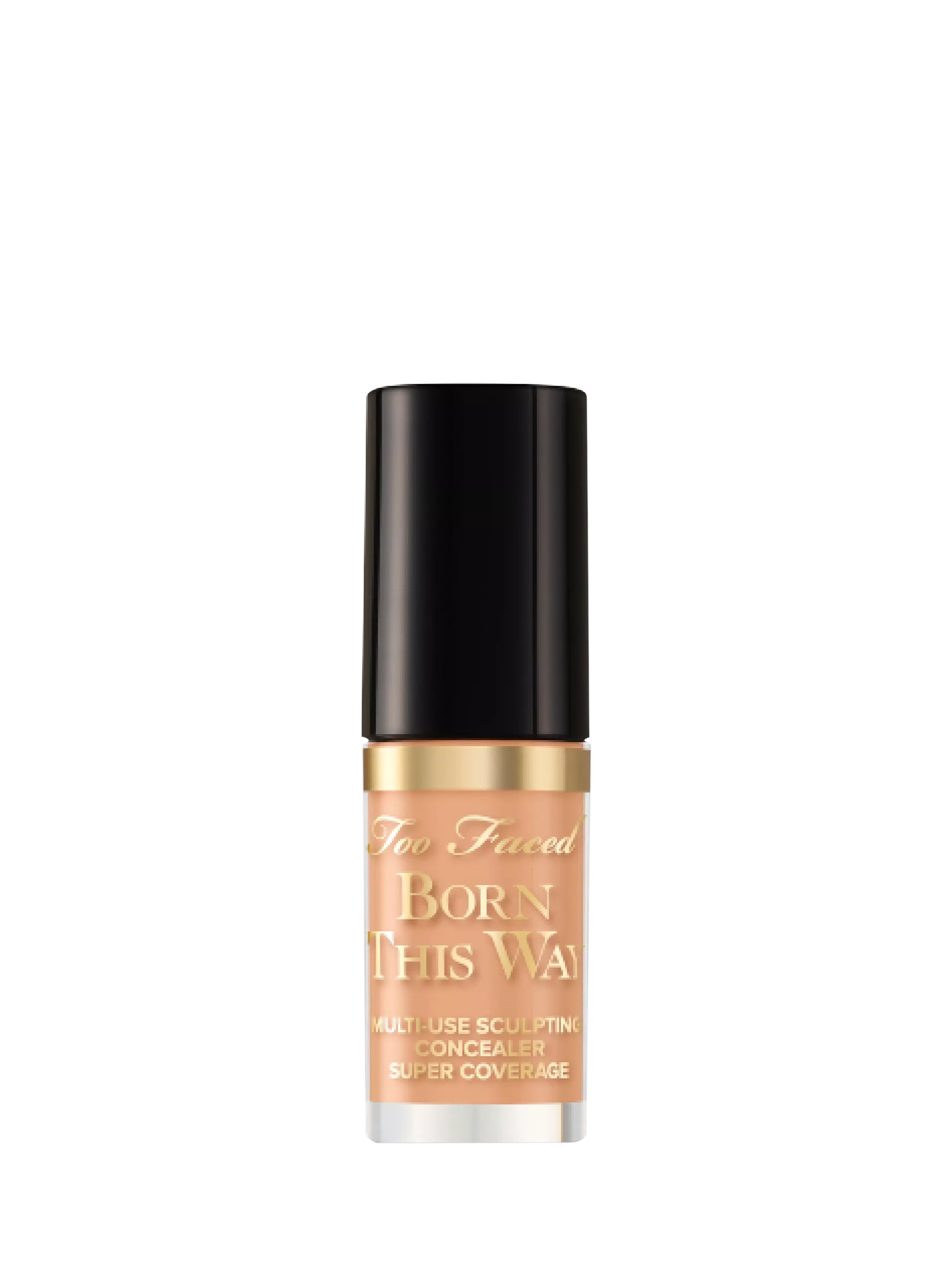 Too Faced Born This Way Super Coverage Multi-Use Sculpting Concealer Travel Size, Light Beige