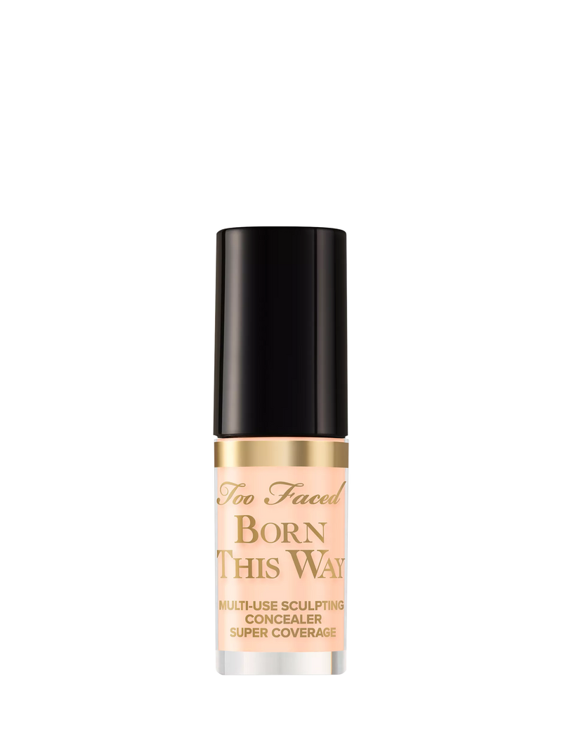 Too Faced Born This Way Super Coverage Multi-Use Sculpting Concealer Travel Size, Shortbread