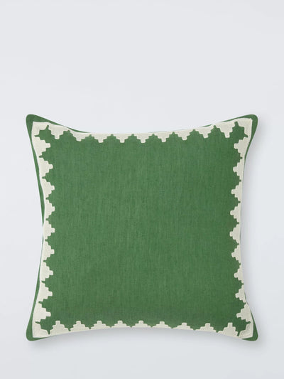 John Lewis John Lewis Chevron Border Decorative Cushion- Buy online at McGrocer
