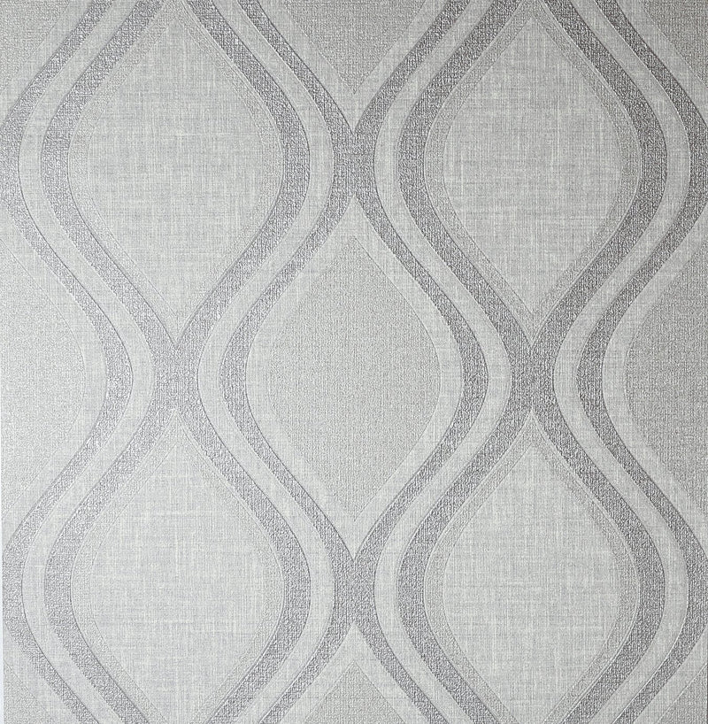 Arthouse Curve Grey wallpaper 53cm x 10.05m - British product