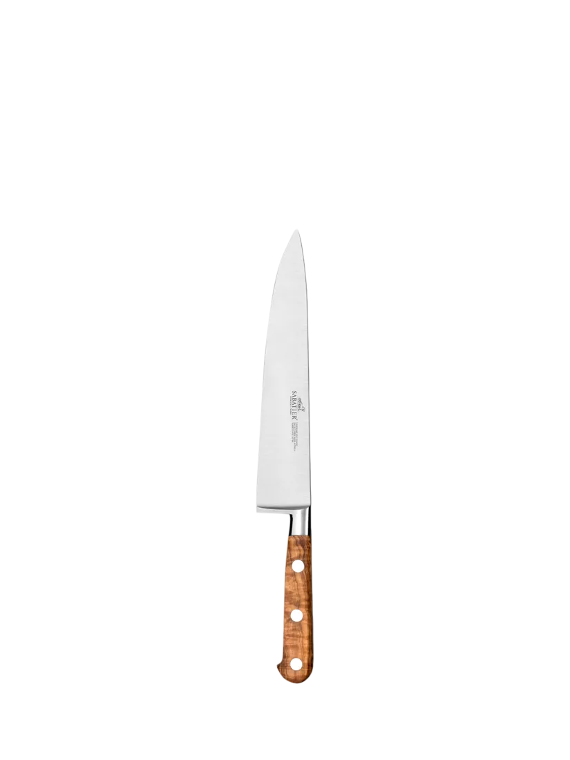 Sabatier cook's knife olive wood handle 20cm, imported from the UK