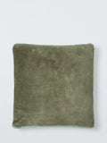 John Lewis Box Velvet Cushion with two-tone design, UK version