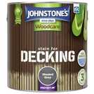 Johnstone's decking woodstain Shaded Grey 2.5L - British product
