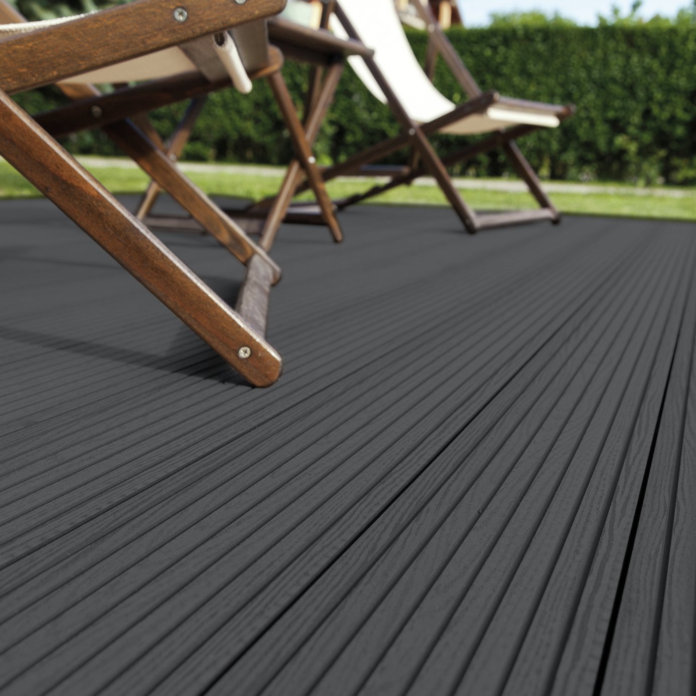 Johnstone's decking woodstain Shaded Grey 2.5L - British product