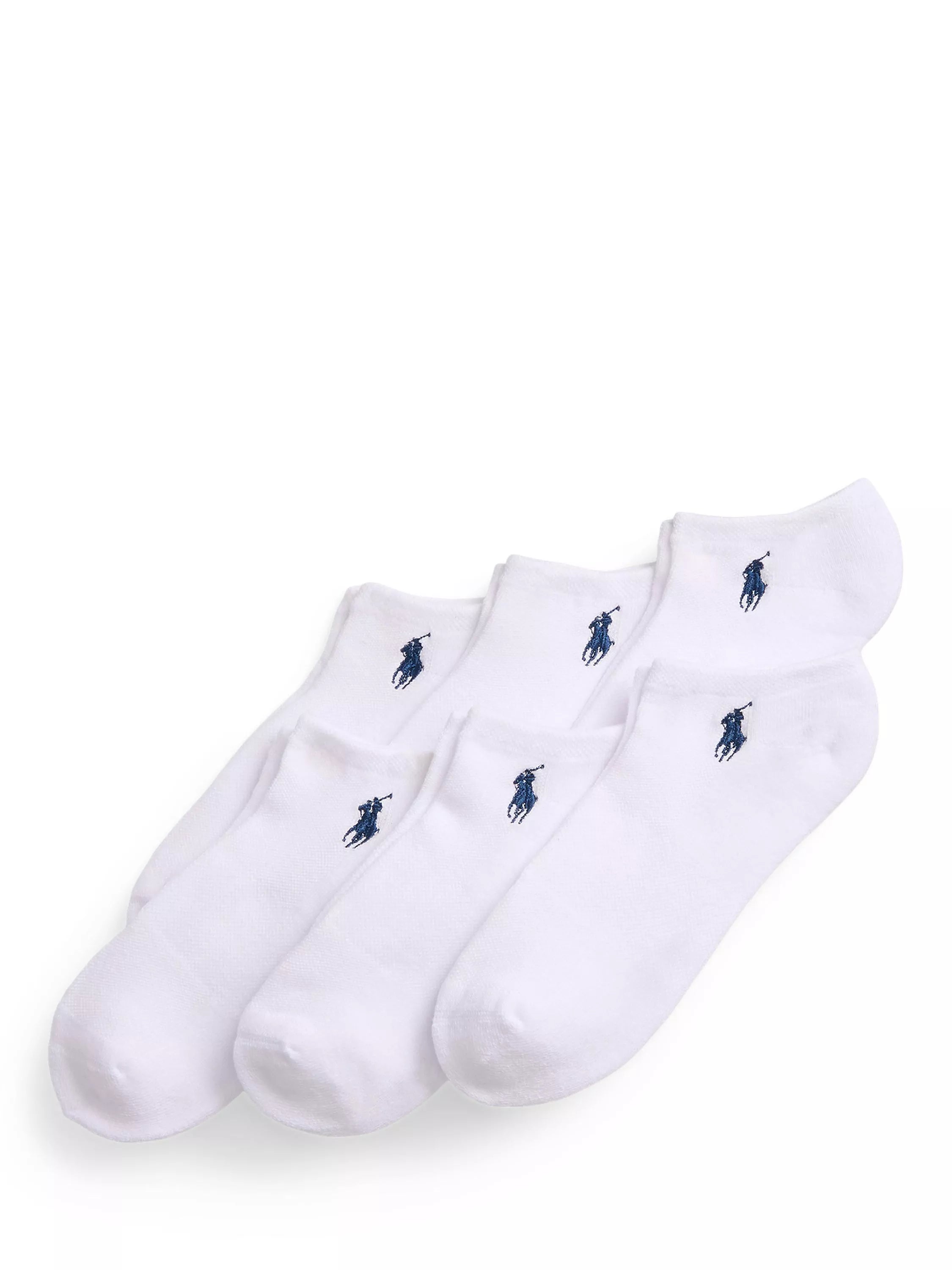 Ralph Lauren Low Cut Ankle Socks, Pack of 6