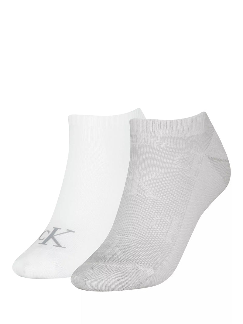 Calvin Klein trainer socks pack of 2 peach, UK version