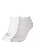 Calvin Klein trainer socks pack of 2 peach, UK version