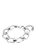 UNOde50 silver link chain bracelet 16cm, imported from the UK