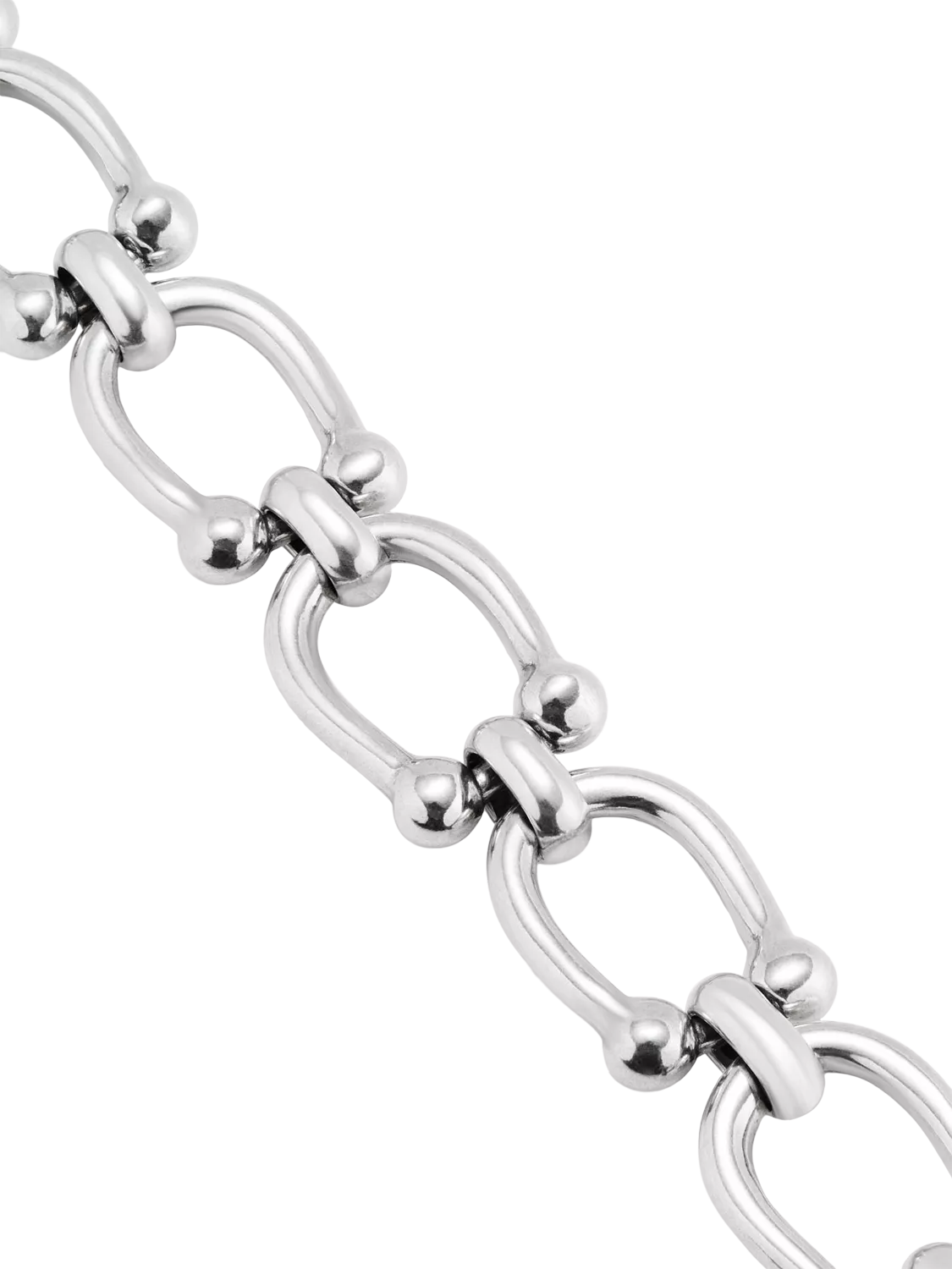 UNOde50 silver link chain bracelet 16cm, imported from the UK
