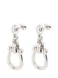 UNOde50 medium link drop earrings silver (British brand)