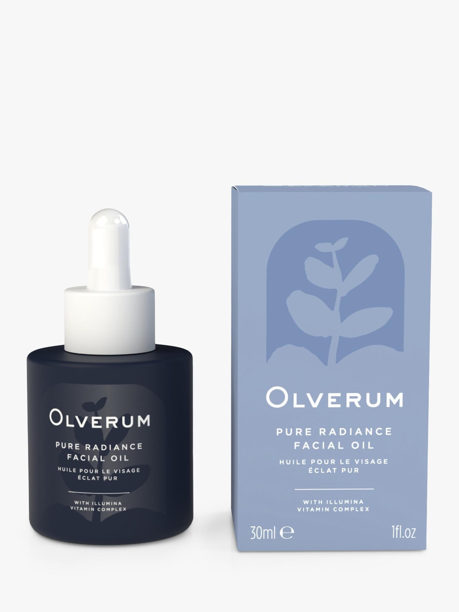 Olverum Pure Radiance facial oil 30ml - British product