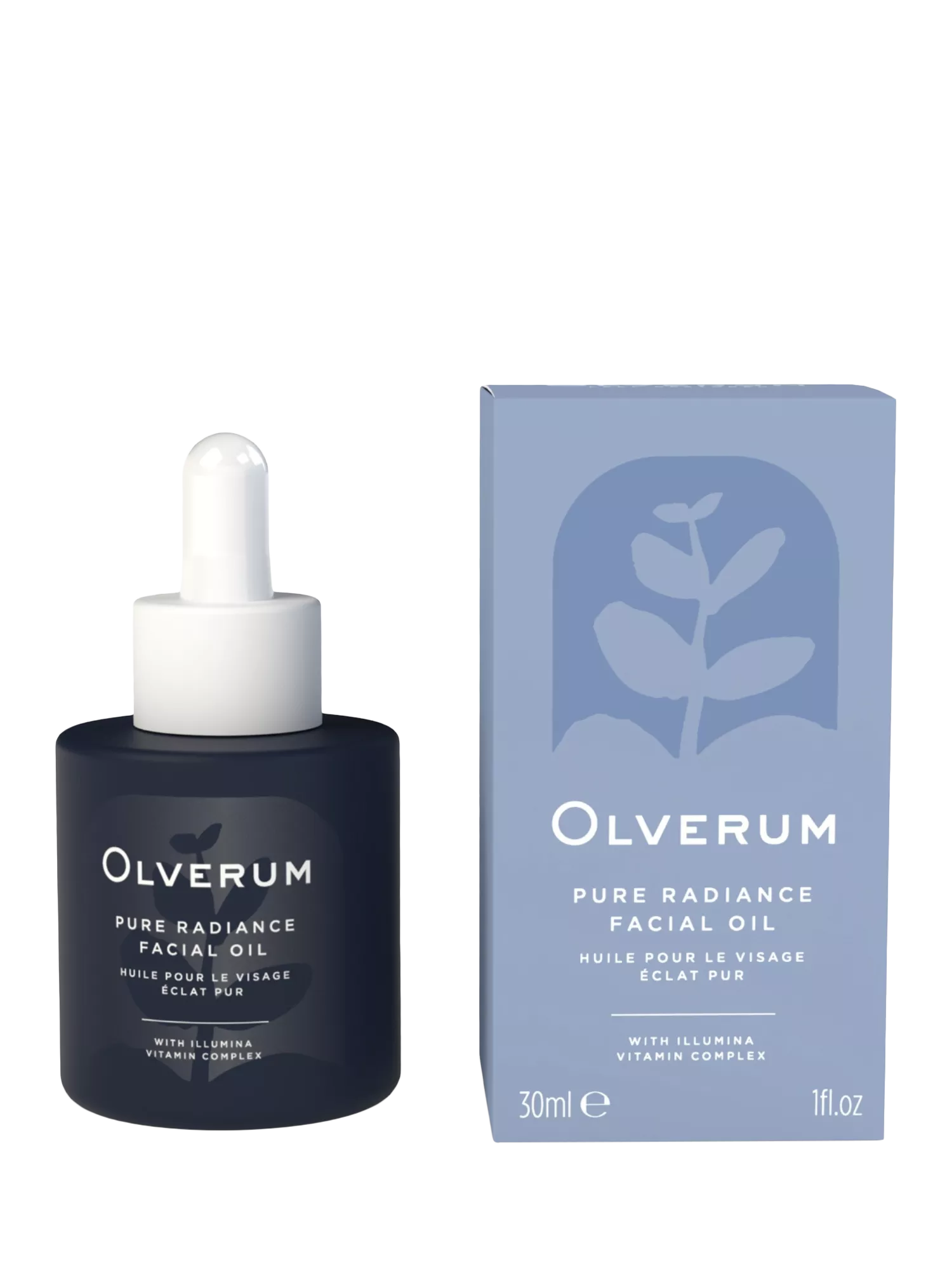 Olverum Pure Radiance facial oil 30ml - British product