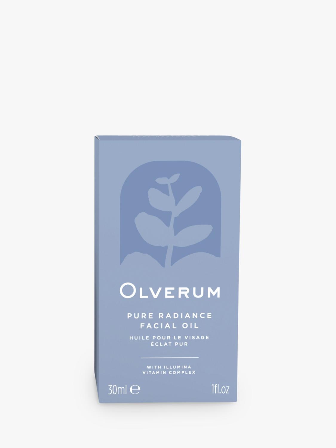 Olverum Pure Radiance facial oil 30ml - British product