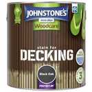Johnstone's Black Oak decking woodstain 2.5L, UK version