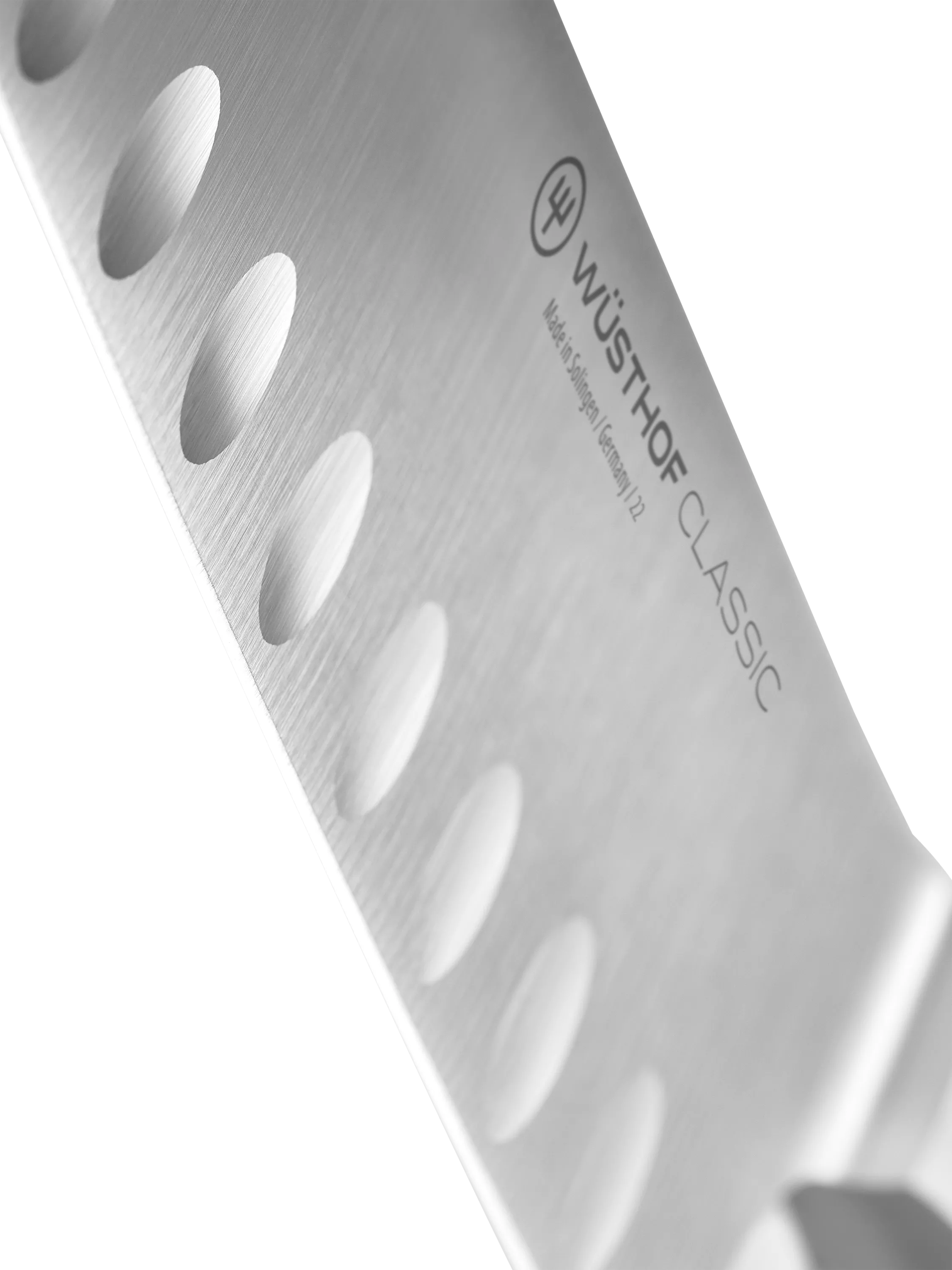 WÜSTHOF santoku knife hollow edge 17cm - British product