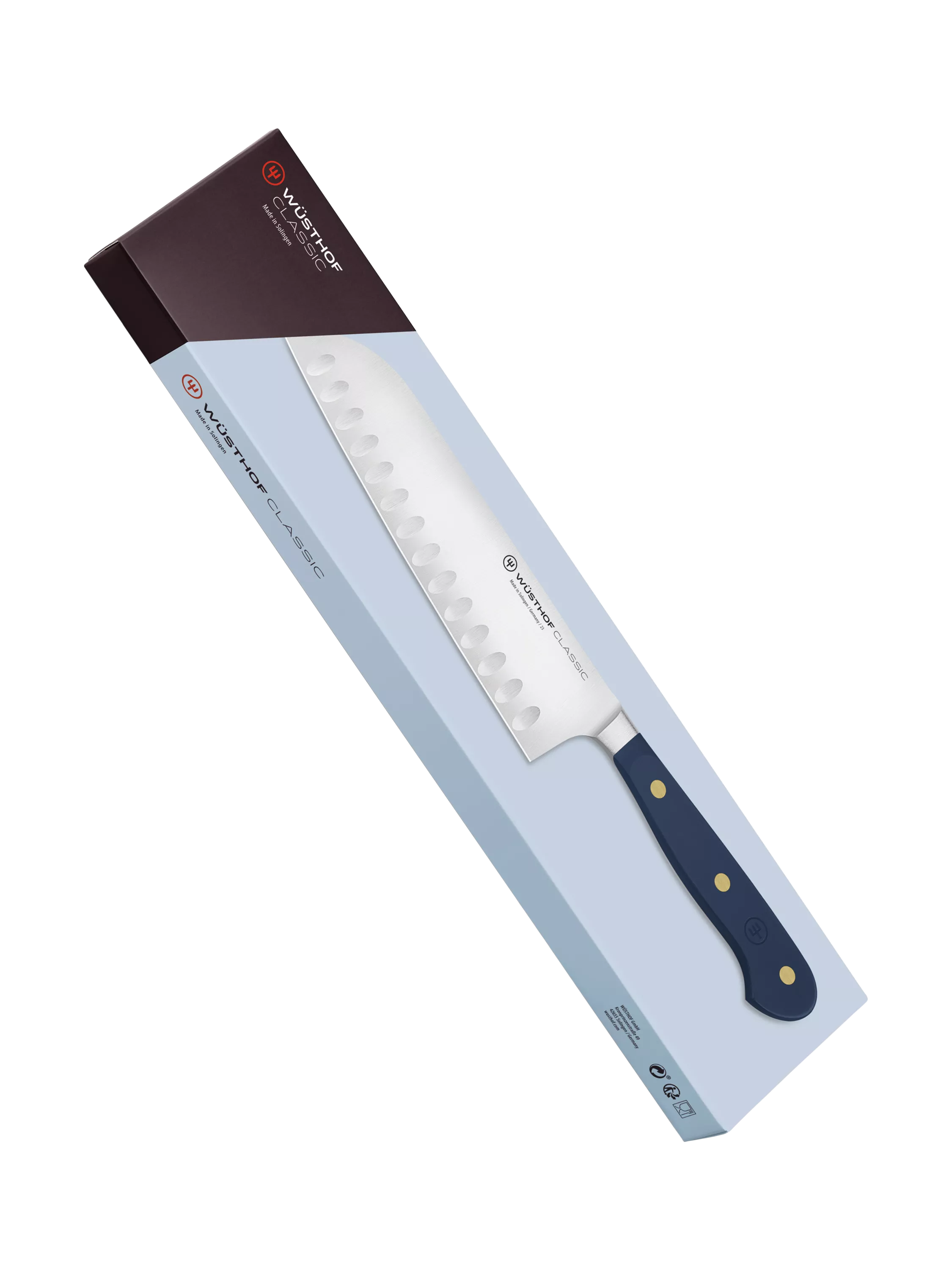 WÜSTHOF santoku knife hollow edge 17cm - British product