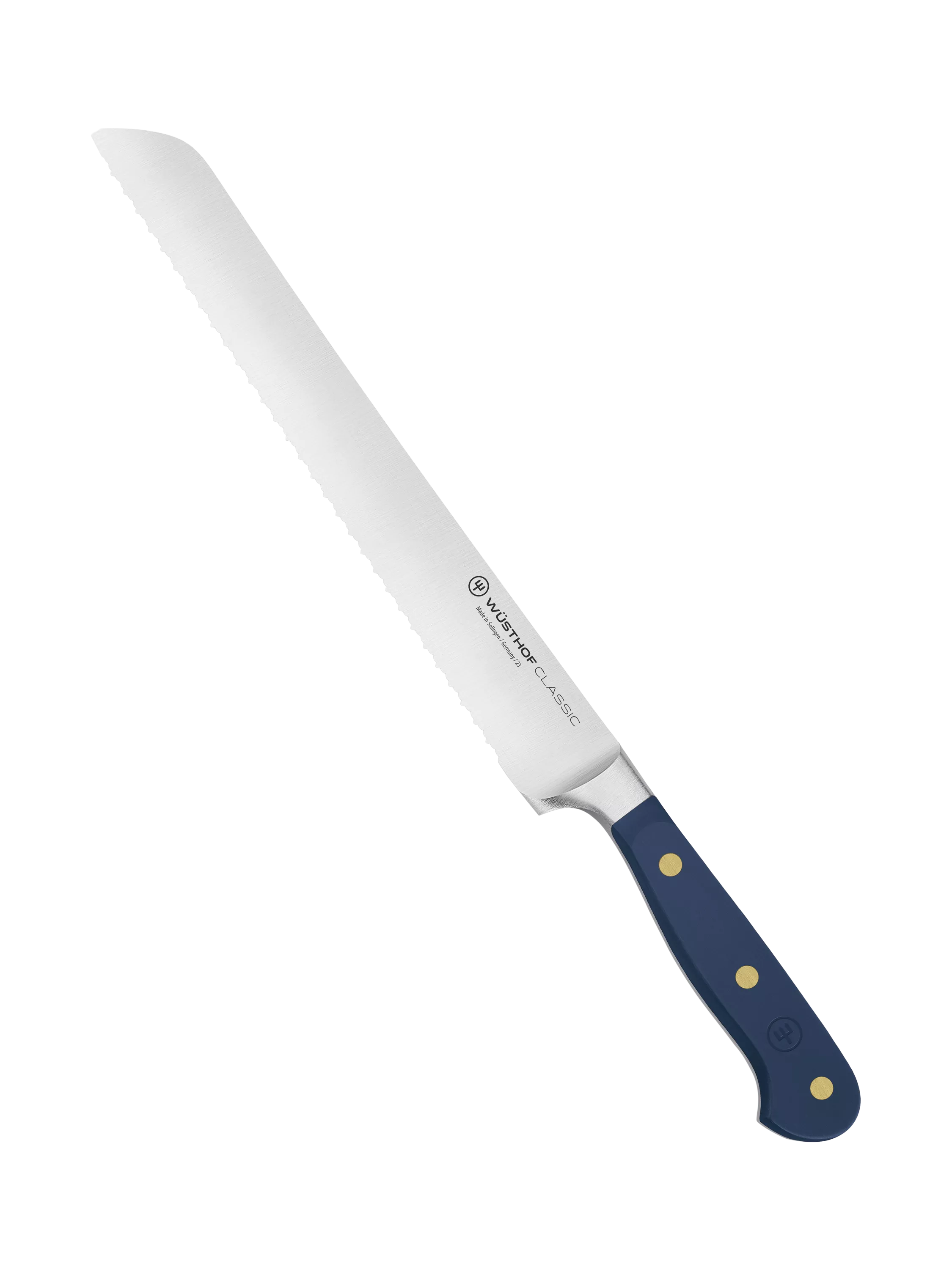 WÜSTHOF bread knife Wild Blueberry 23cm, imported from the UK