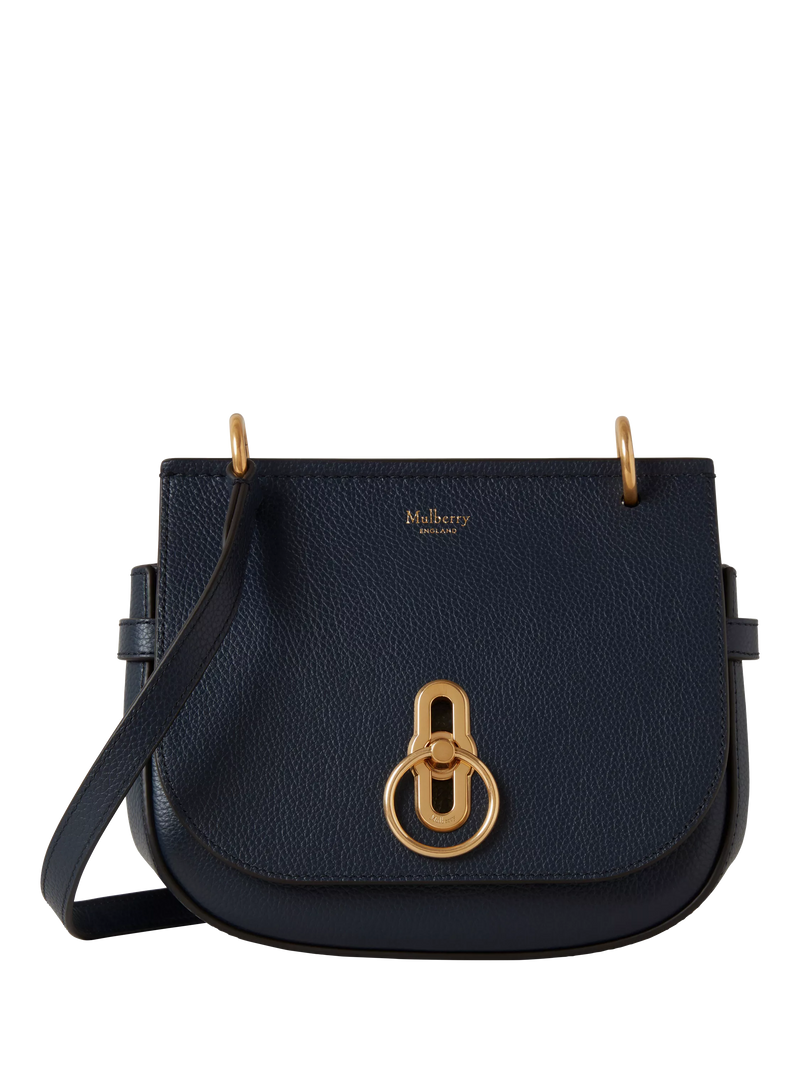 Mulberry Small Amberley Classic Grain Leather Satchel Bag