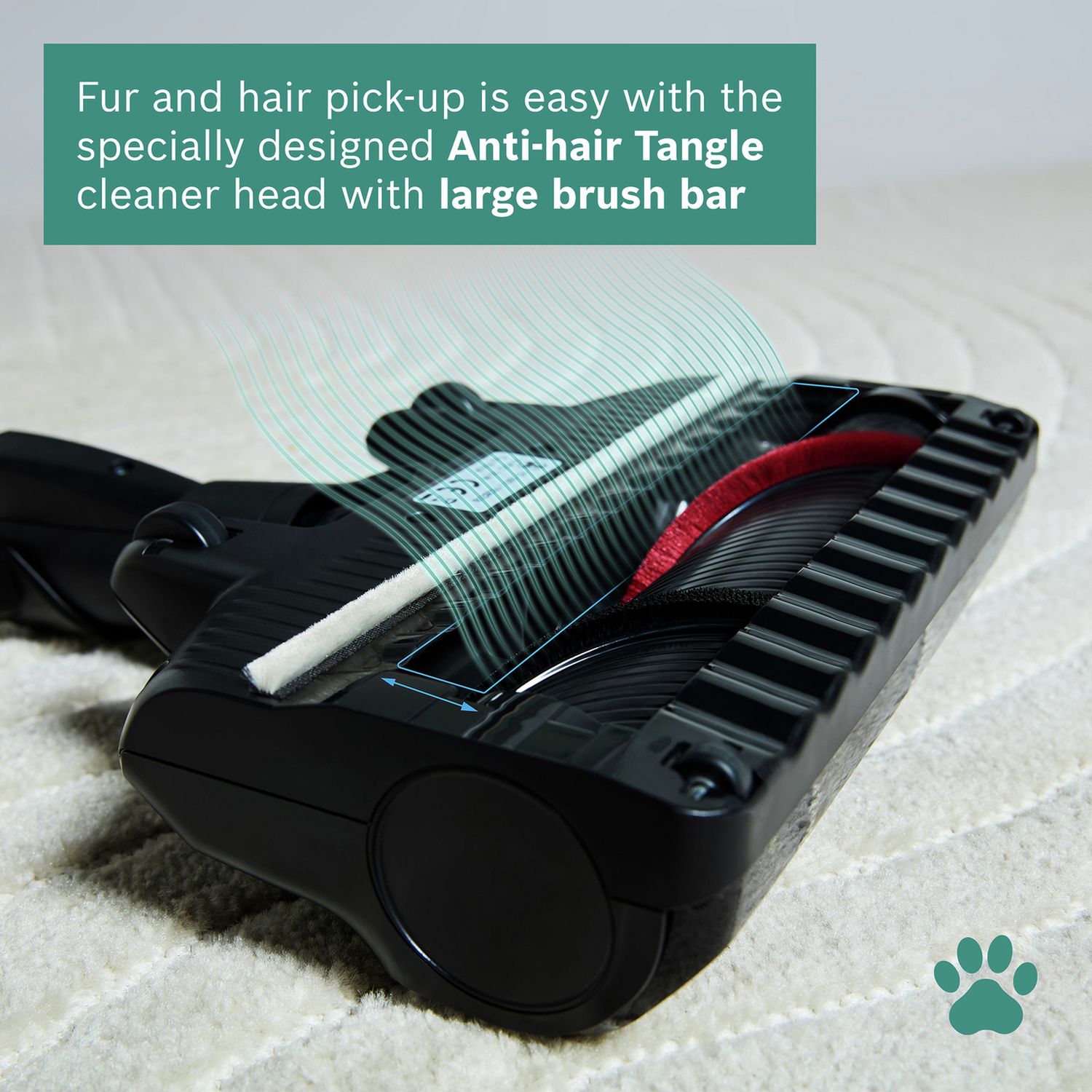 Bosch Auto Detect cordless vacuum cleaner with 2 batteries - British product