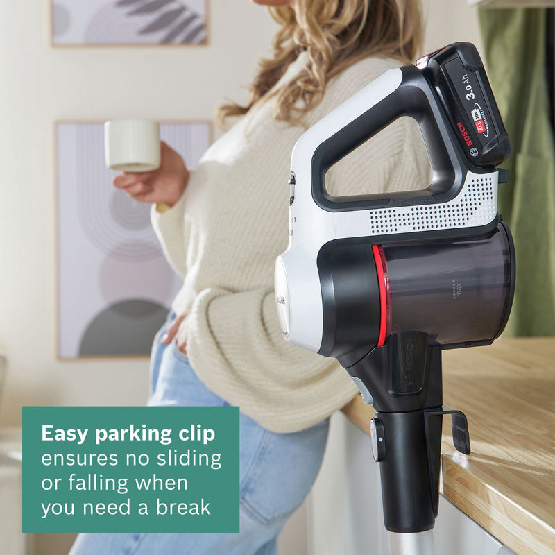 Bosch Auto Detect cordless vacuum cleaner with 2 batteries - British product