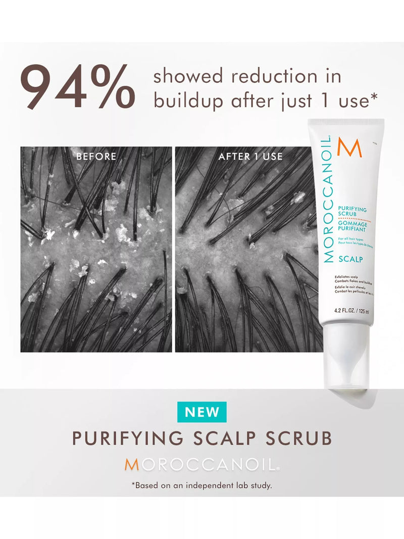 Moroccanoil Purifying Scrub 125ml, imported from the UK