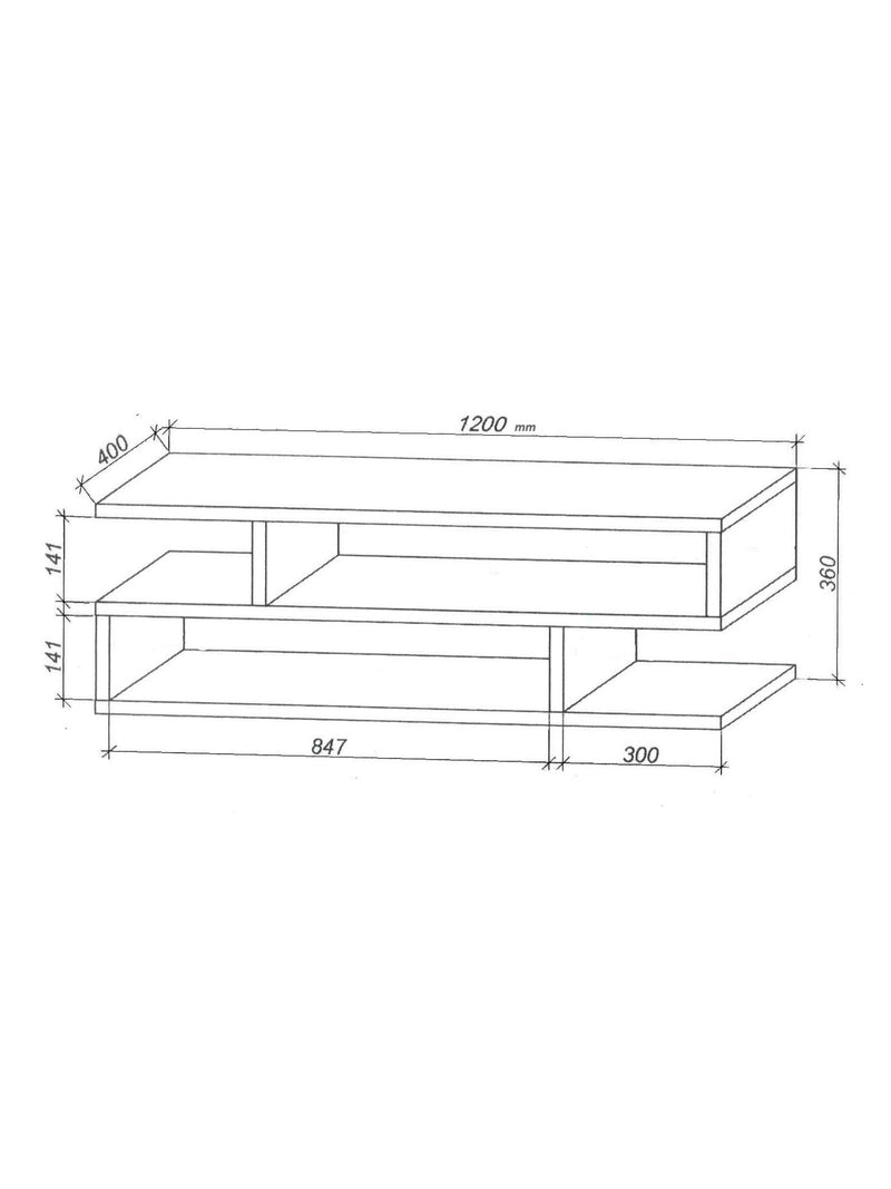 Terence Conran Balance oak coffee table, UK version