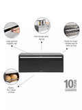 Brabantia bread bin matt black (British brand)