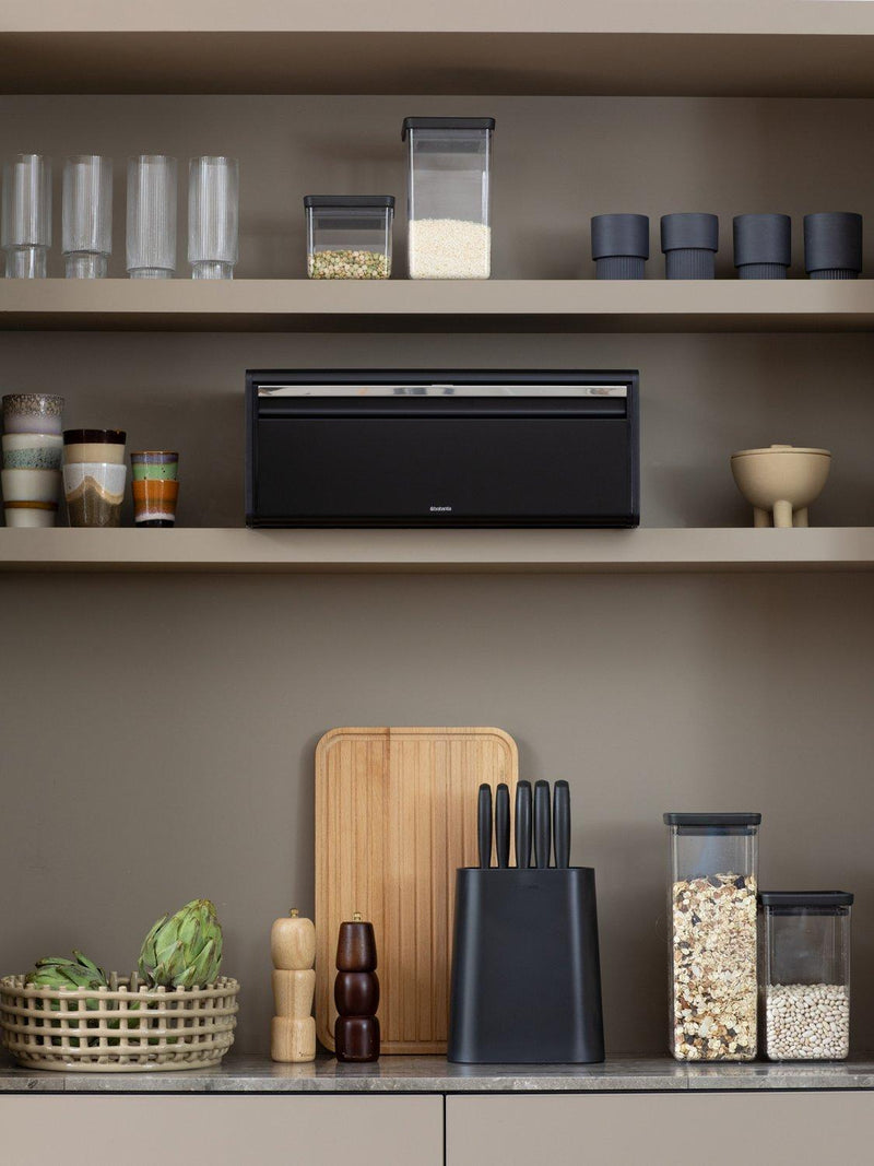 Brabantia bread bin matt black (British brand)