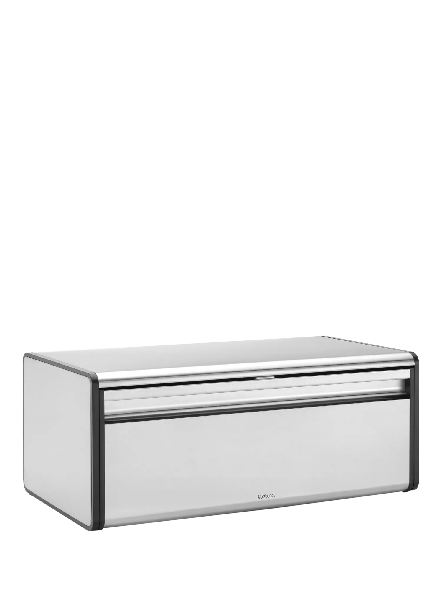 Brabantia Fall Front Bread Bin Matt Steel, UK version